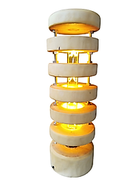 ahşap masa lambası