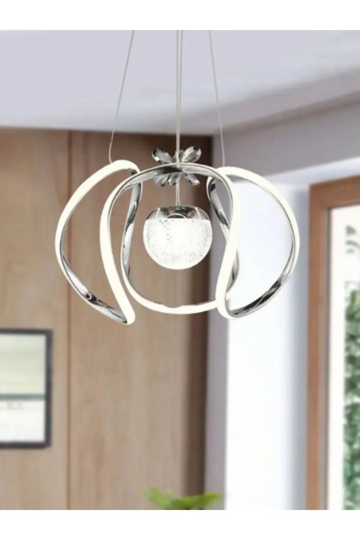 3 Renkli Yağmur Avize