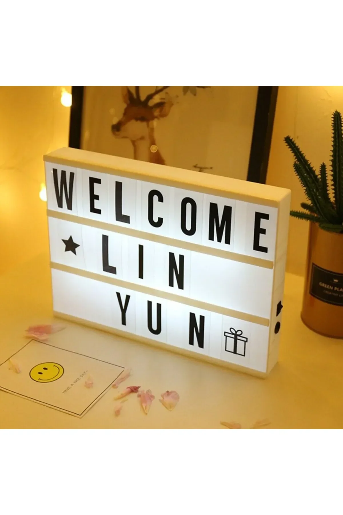 A5 Led Işıklı Yazı Panosu Işık Kutusu